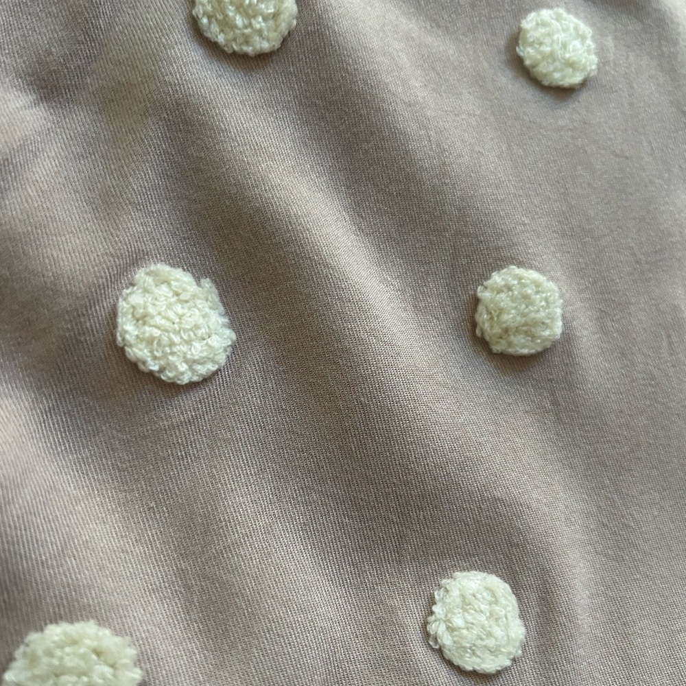 Swiss Dot Peplum Top - Picture 5 of 6